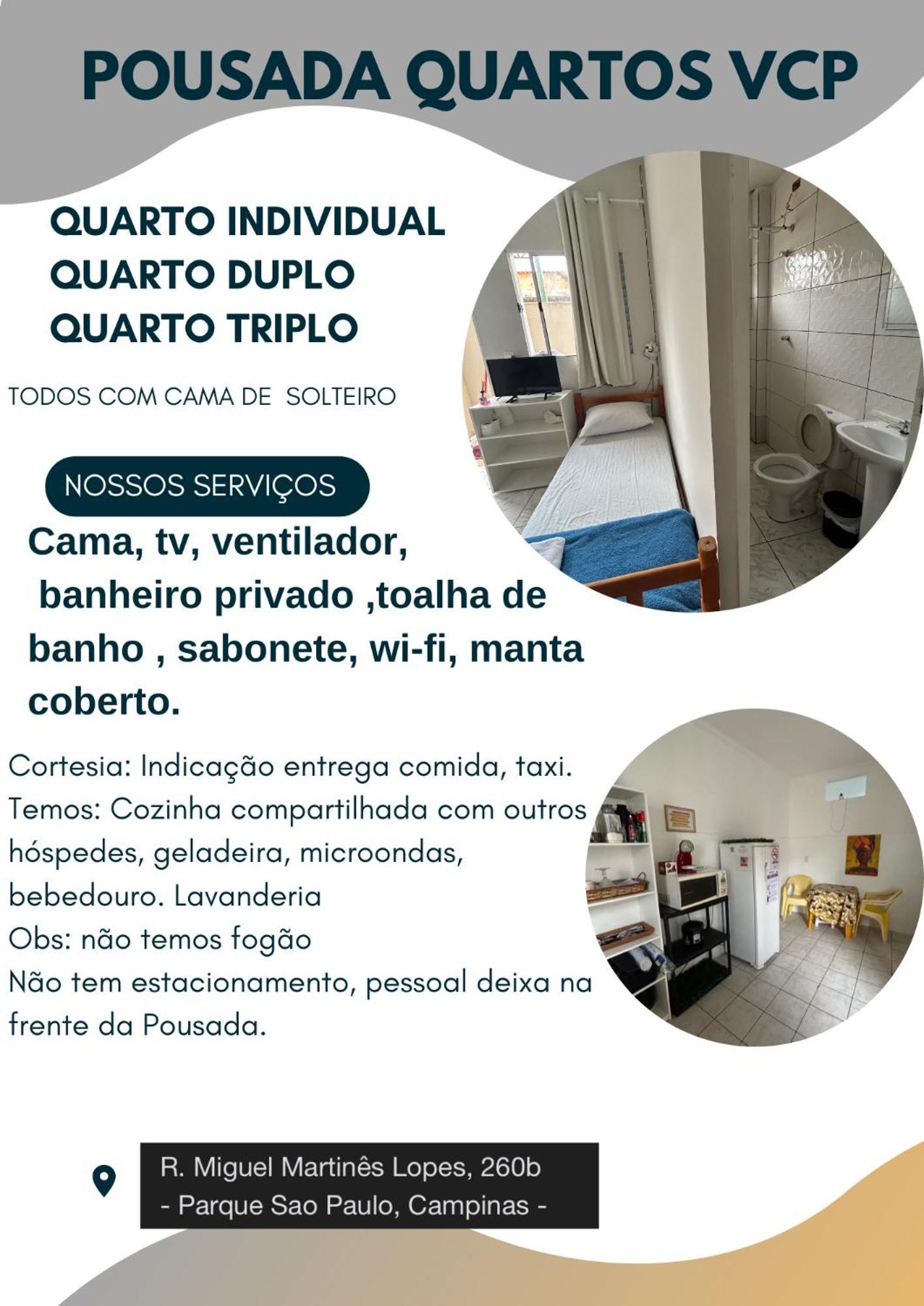 Quartos Vcp Campinas (Sao Paulo)